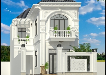 Biệt Thự Kiểu Pháp 7m - MS:BT26
