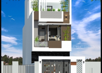 Nhà Phố Hiện Đại - MS:NP43