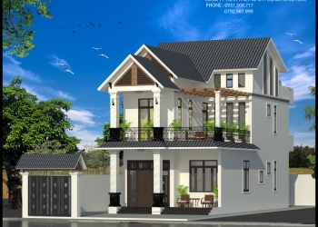 Nhà Mái Thái 2 Mặt Tiền - MS:MT42