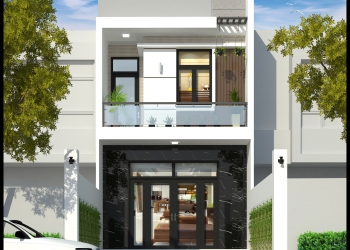 Nhà Phố 2 Tấm Hiện Đại - MS:NP67