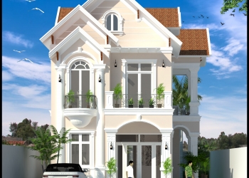 Biệt Thự Mái Thái - MS:BT56
