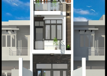 Nhà phố 3 tấm đẹp tại phường Tam Hòa