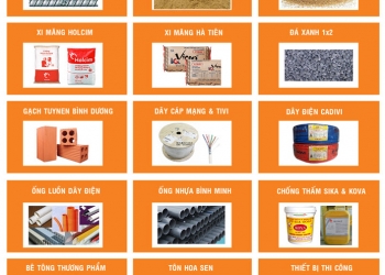   Phụ Lục Vật Tư Phần Thô 