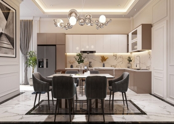 bếp đẹp được nhiều gia đình lựa chọn