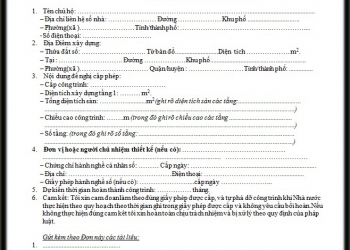 Thủ Tục Xin Phép